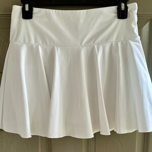 White Women’s Tennis Skirt